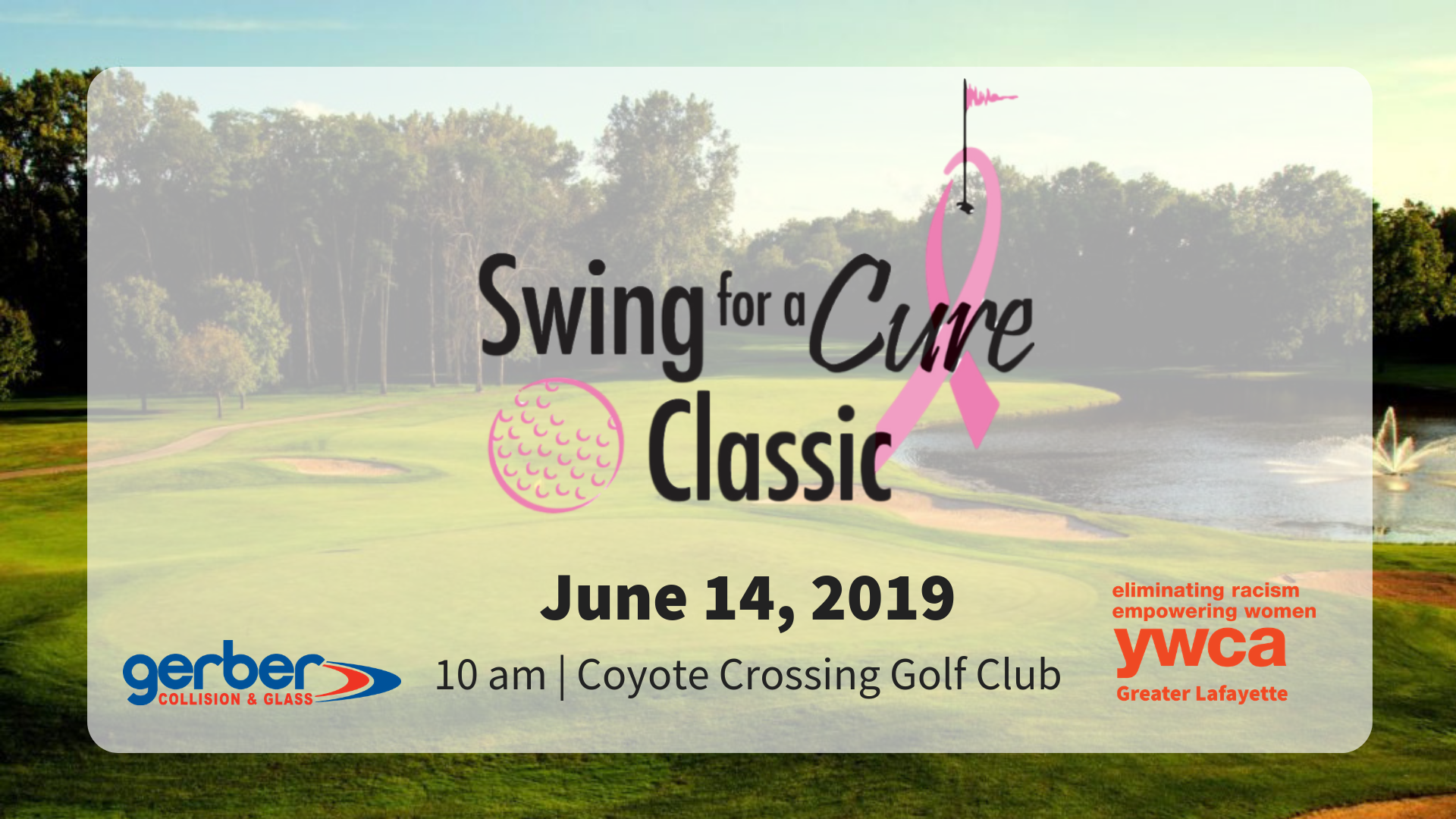 Swing for a Cure event cover
